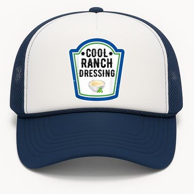 Funny Group Halloween Costume Ranch Dressing Group Condiment Trucker Hat