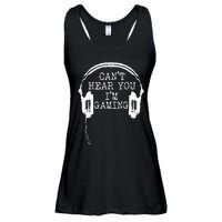 Funny Gamer Headset I CanT Hear You IM Gaming Ladies Essential Flowy Tank