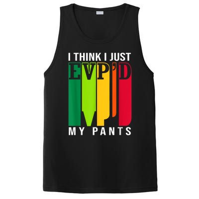 Funny Ghost Hunting Retro I Think I Just EvpD My Pants PosiCharge Competitor Tank