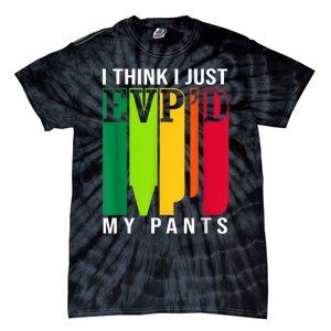 Funny Ghost Hunting Retro I Think I Just EvpD My Pants Tie-Dye T-Shirt