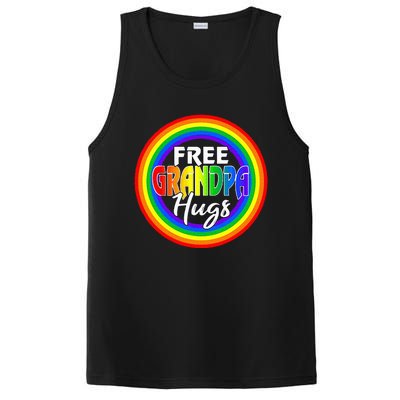 Free Grandpa Hugs Lgbt Pride Month Fathers PosiCharge Competitor Tank