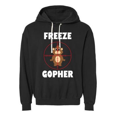 Freeze Gopher Boseeye Garment-Dyed Fleece Hoodie
