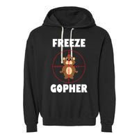 Freeze Gopher Boseeye Garment-Dyed Fleece Hoodie