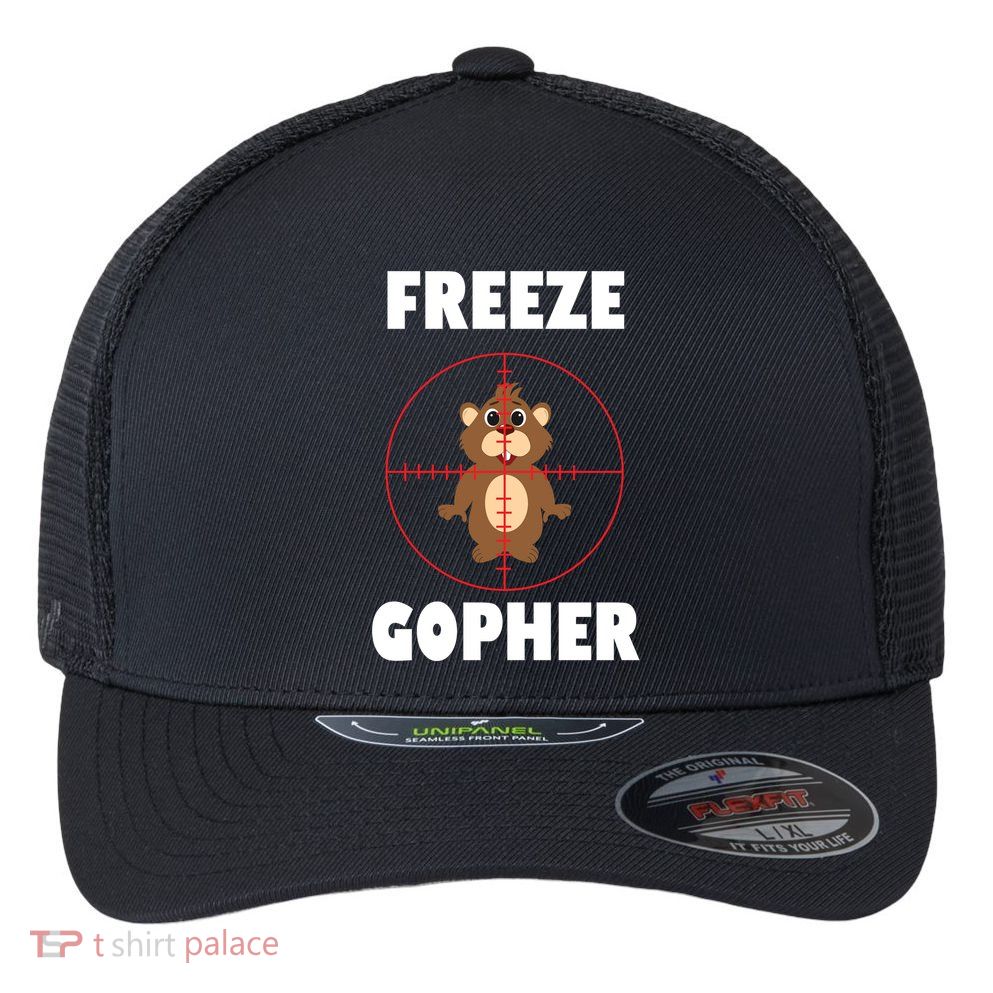 Freeze Gopher Boseeye Flexfit Unipanel Trucker Cap