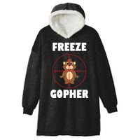 Freeze Gopher Boseeye Hooded Wearable Blanket