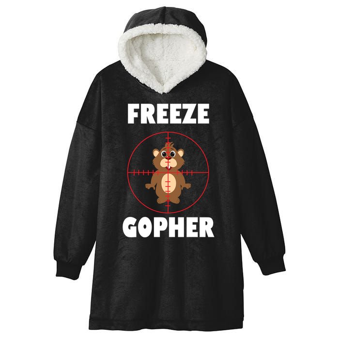 Freeze Gopher Boseeye Hooded Wearable Blanket