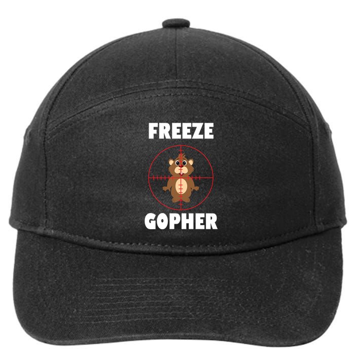 Freeze Gopher Boseeye 7-Panel Snapback Hat