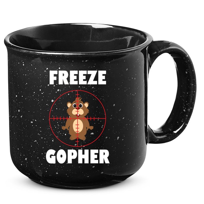 Freeze Gopher Boseeye 15oz Campfire Ceramic Mug