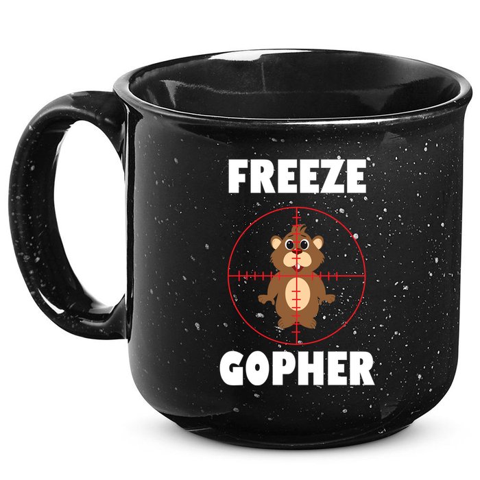 Freeze Gopher Boseeye 15oz Campfire Ceramic Mug