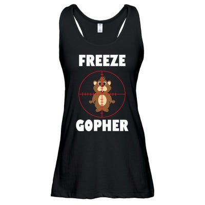 Freeze Gopher Boseeye Ladies Essential Flowy Tank