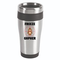 Freeze Gopher Boseeye 16oz Travel Tumbler