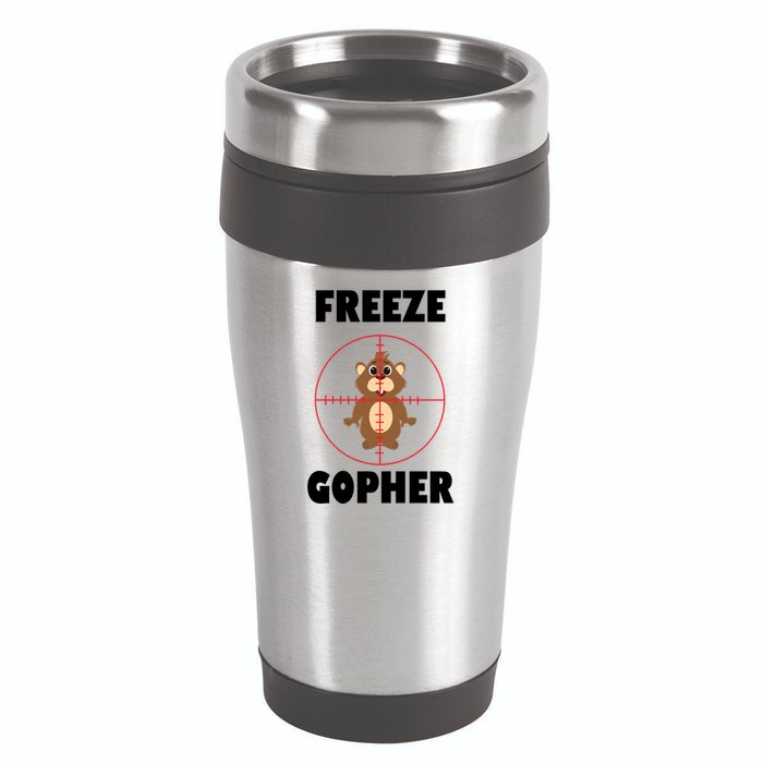 Freeze Gopher Boseeye 16oz Travel Tumbler