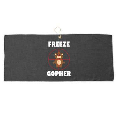 Freeze Gopher Boseeye Large Microfiber Waffle Golf Towel
