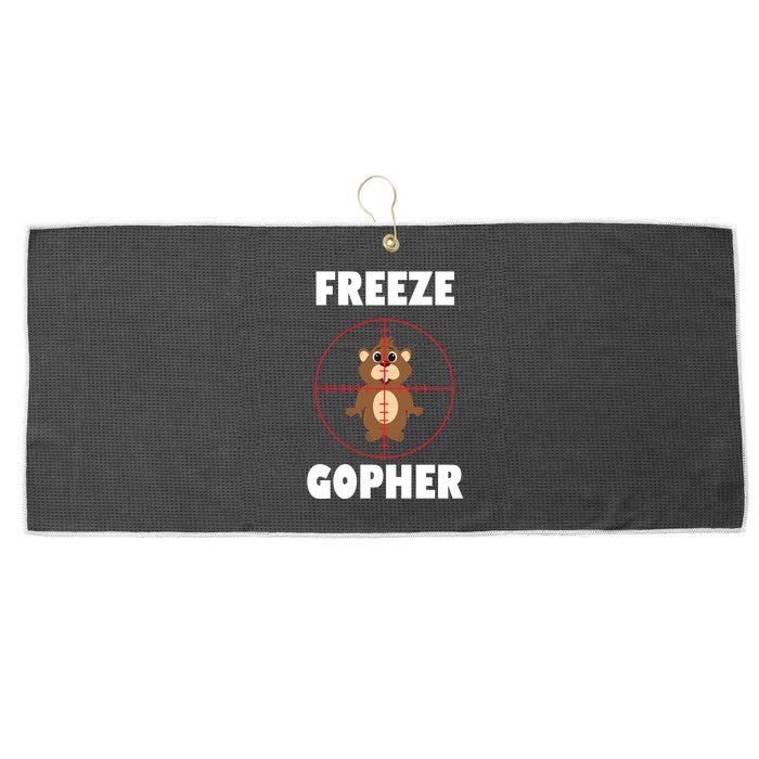 Freeze Gopher Boseeye Large Microfiber Waffle Golf Towel