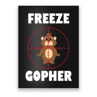 Freeze Gopher Boseeye Poster