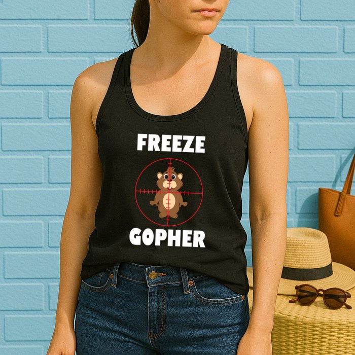 Freeze Gopher Boseeye Womens Tank Top