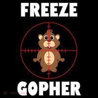 Freeze Gopher Boseeye Pom Pom 12in Knit Beanie
