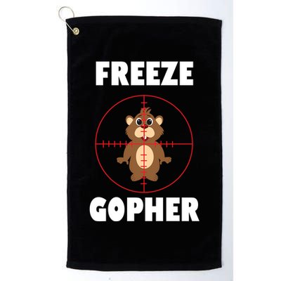 Freeze Gopher Boseeye Golf Towel