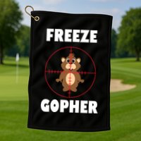 Freeze Gopher Boseeye Golf Towel