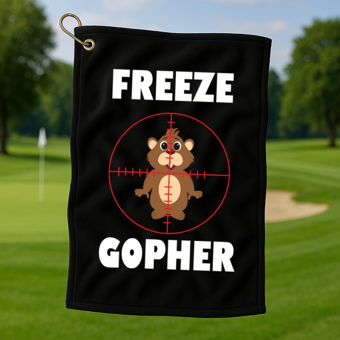 Freeze Gopher Boseeye Golf Towel