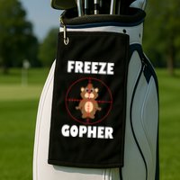 Freeze Gopher Boseeye Golf Towel
