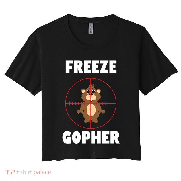 Freeze Gopher Boseeye Crop Top