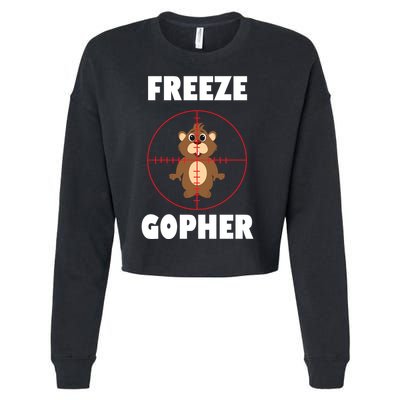 Freeze Gopher Boseeye Cropped Pullover Crew