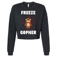 Freeze Gopher Boseeye Cropped Pullover Crew
