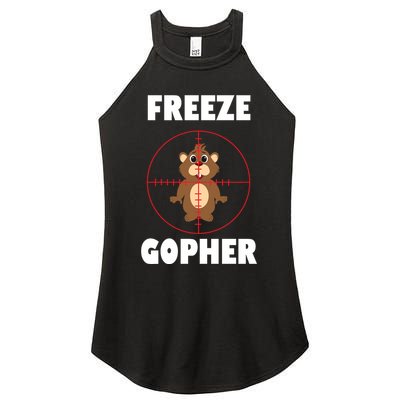 Freeze Gopher Boseeye Women's Perfect Tri Rocker Tank