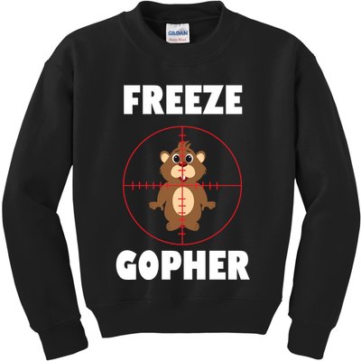 Freeze Gopher Boseeye Kids Sweatshirt