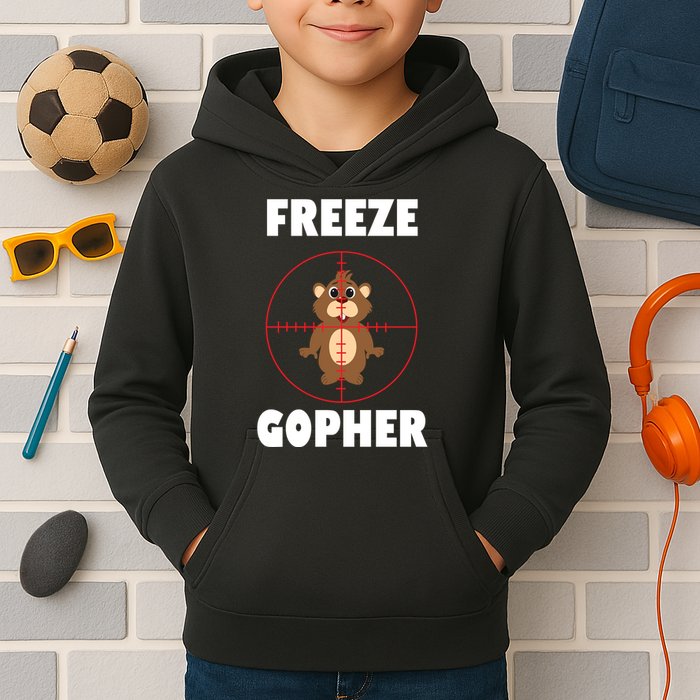 Freeze Gopher Boseeye Kids Hoodie
