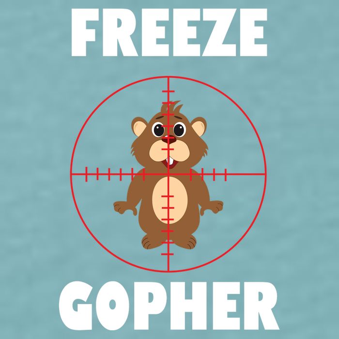 Freeze Gopher Boseeye Sueded Cloud Jersey T-Shirt