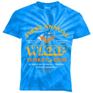 Funny god is my witness I thought Turkeys could fly  Kids Tie-Dye T-Shirt