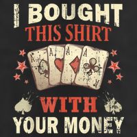 Funny Gambling I Poker Card Player Gaming Icon Tee 15oz Campfire Ceramic Mug