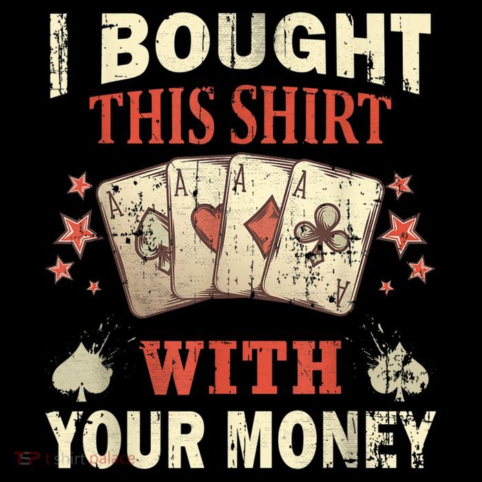 Funny Gambling I Poker Card Player Gaming Icon Tee 16 in Basic Backpack