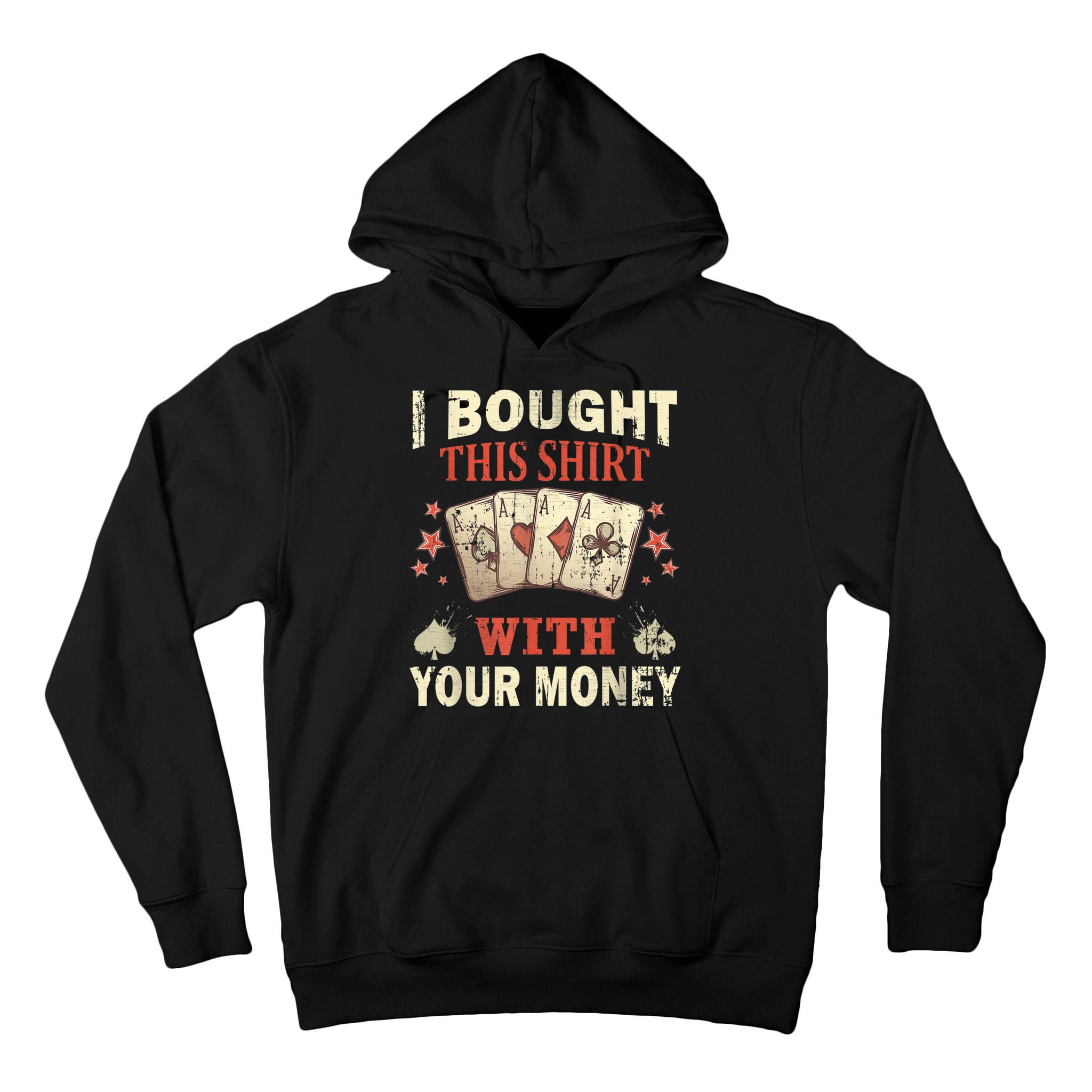 Funny Gambling I Poker Card Player Gaming Icon Tee Tall Hoodie
