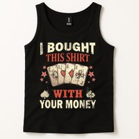 Funny Gambling I Poker Card Player Gaming Icon Tee Tank Top