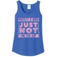 Funny Goalie Ice Hockey Player Ice Hockey Gift Ladies Essential Tank