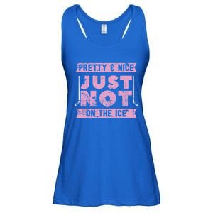 Funny Goalie Ice Hockey Player Ice Hockey Gift Ladies Essential Flowy Tank