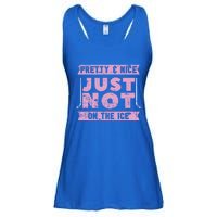 Funny Goalie Ice Hockey Player Ice Hockey Gift Ladies Essential Flowy Tank