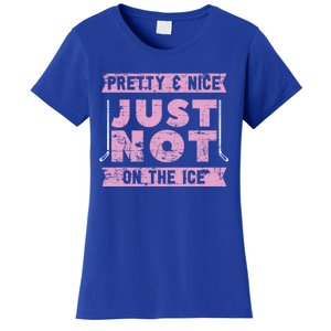 Funny Goalie Ice Hockey Player Ice Hockey Gift Women's T-Shirt