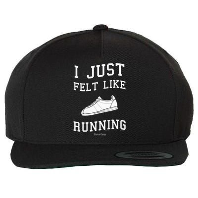 Forrest Gump I Just Felt Like Running Quote Wool Snapback Cap