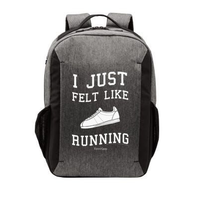 Forrest Gump I Just Felt Like Running Quote Vector Backpack