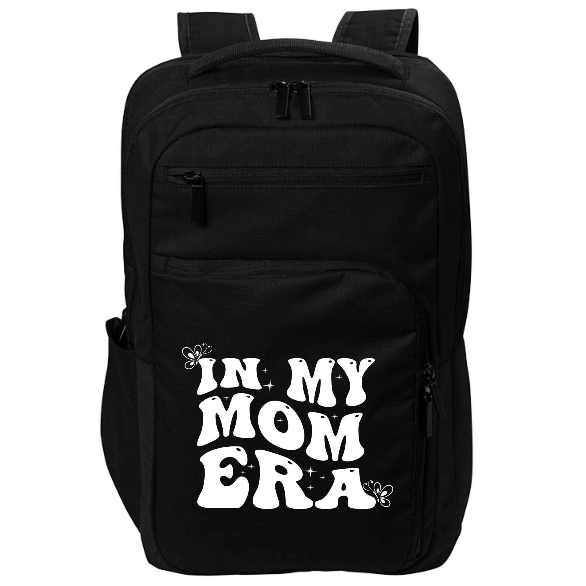 Funny Groovy In My Mom Era Impact Tech Backpack