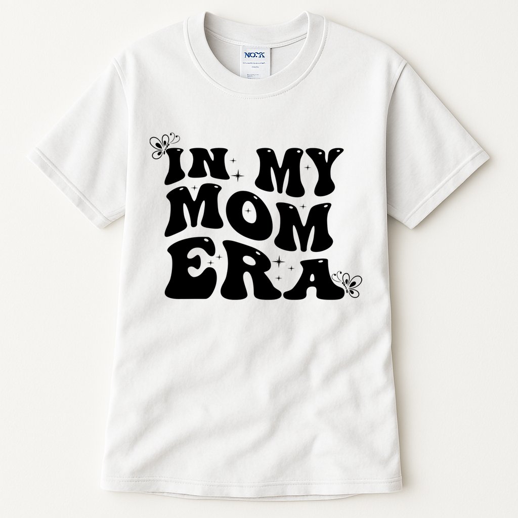 Funny Groovy In My Mom Era Tall T-Shirt