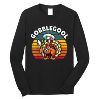 Funny Gobblegool Italian Gobble Turkey Day Fall Thanksgiving Long Sleeve Shirt