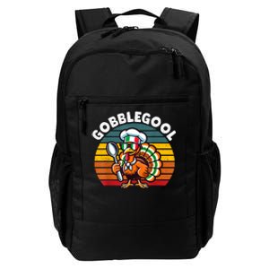 Funny Gobblegool Italian Gobble Turkey Day Fall Thanksgiving Daily Commute Backpack