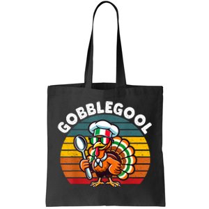 Funny Gobblegool Italian Gobble Turkey Day Fall Thanksgiving Tote Bag