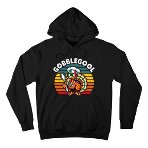 Funny Gobblegool Italian Gobble Turkey Day Fall Thanksgiving Hoodie