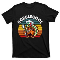 Funny Gobblegool Italian Gobble Turkey Day Fall Thanksgiving T-Shirt